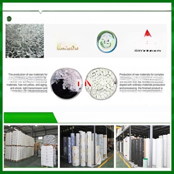 Ультрафиолетоустойчивый 8 мм поликарбонатный полый лист для покрытия теплицы