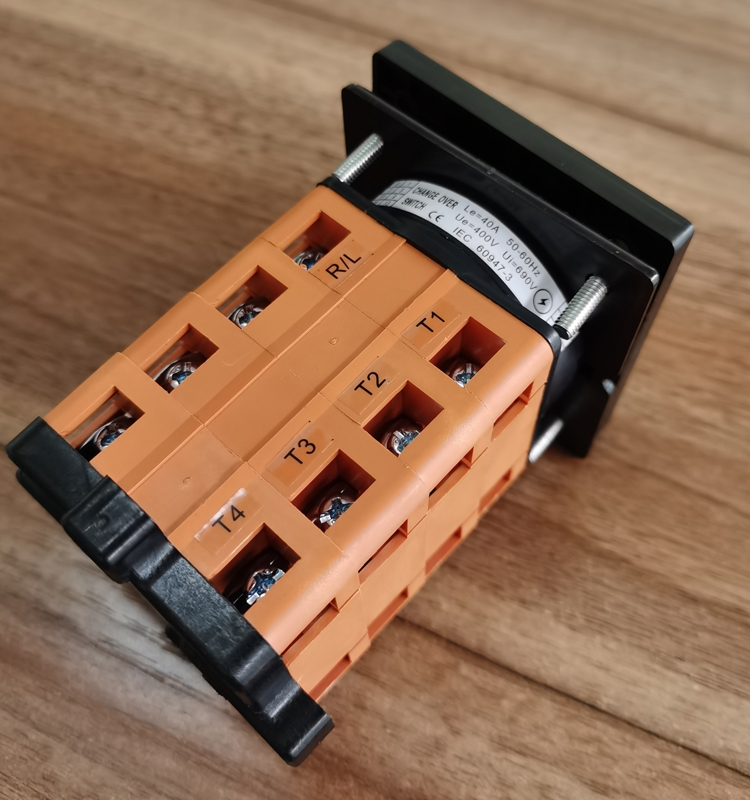 OPAS High Quality 4P 32A 40A Electrical Selector Switch 4-Pole Changeover Rotary Cam Switches with 7position Options