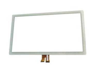 Painel de toque capacitivo de 27 polegadas com elevada precisão alta do Signage toque branco do teste de gota da bola da moldura UL60950 do multi