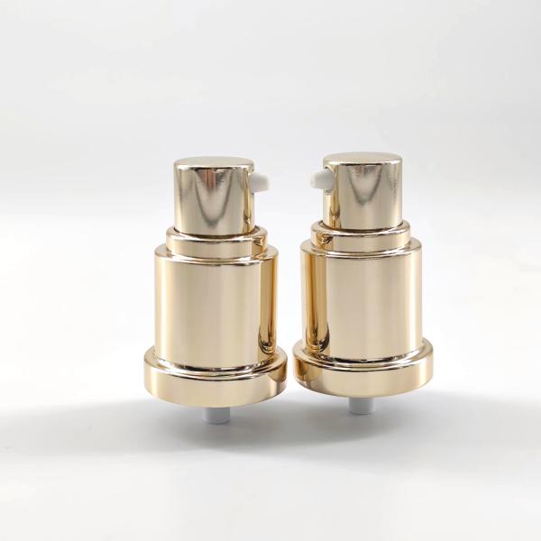 20/410 20mm Golden Aluminum Plastic Treatment Pump Cream Foundation Lotion Serum