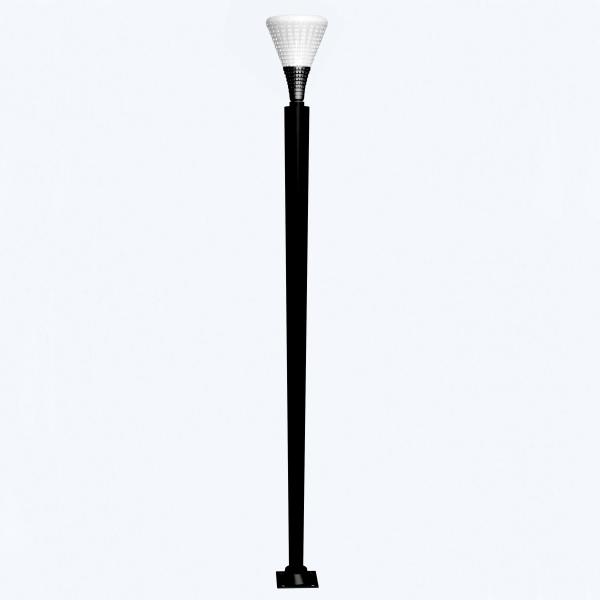 Tubular Swaged Tapered Street Light Pole 6-18m Galvanized Steel Special Design