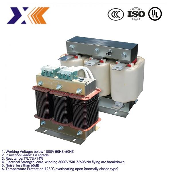 Improve Power with Low Temperature Rise 7% AC 400V Three Phase Anti-Harmonic Reactor