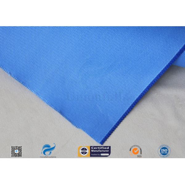 0.5mm 15oz Blue Silicone Coated Fiberglass Fabric For Auto Part Insulation