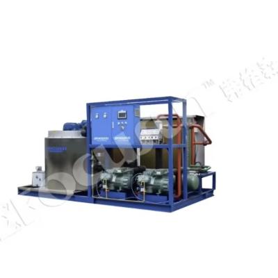 FOCUSON 10t Máquina de gelo em flocos Produto mais vendido com 42kw e refrigerante R404a/R22a