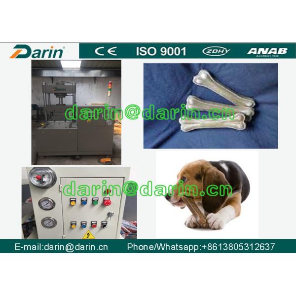 o gêmeo 60T molda o osso de cão que faz a máquina o CE dental do osso dos deleites aprovado