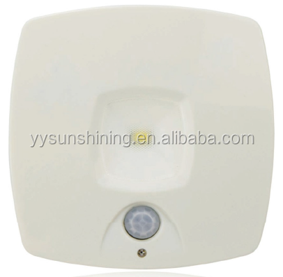 Metal ABS Battery Operated LED Motion Sensor Night Light for Customizable Settings
