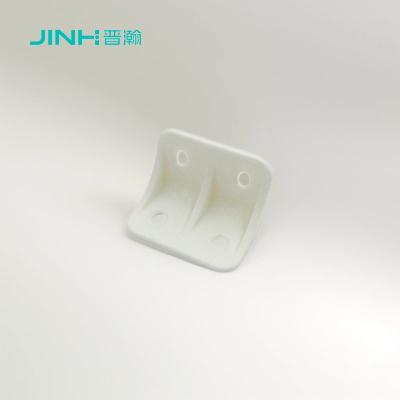 13x13mm Size Cabinet Plastic Right Angle Bracket Plastic L Shaped Brackets