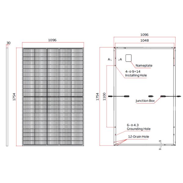 Trina Solar Vertex s Tsm-395 Trina Solar Panel Full Black 385W 390W TSM-DE09.05 Trina Solar 395 Pv Panels Trina Solar
