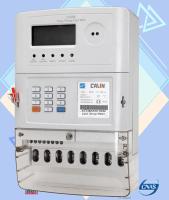 Medidores trifásicos do pagamento adiantado da energia