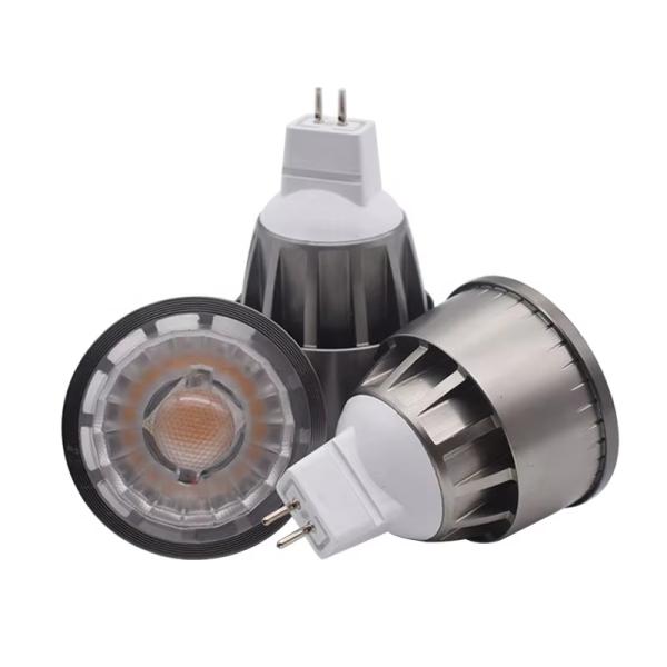 Dimmable LED GU10 3/5/7/10W GX10 PC with ALu Body Warm/Cold White 50*70MM Light Source