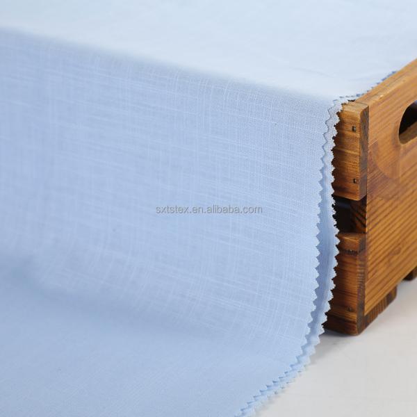 Cotton Fabric With Slub Fashion High Quality Breathable Cloth Women's Clothing Woven Custom Fabric for Clothing