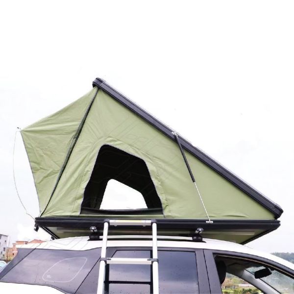 Aluminum 3 Person Rooftop Tent Hard Shell Pop up Waterproof HardShell Roof Top Tent for  Jeep Car Light Weight Roof Top Tent