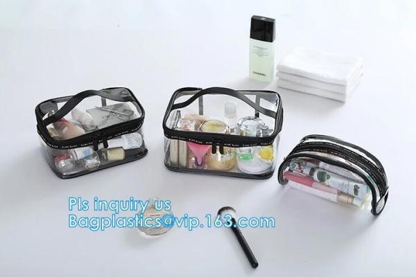pvc easy take away travel use toothbrush bag, Drawstring Poly Travel Stationery Set Bedsheet Packing Pvc Bag, Cloth Pack