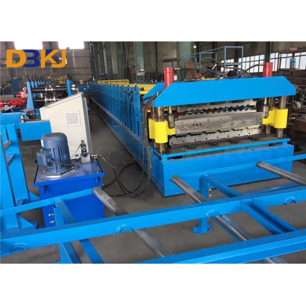 60Hz крен двойного слоя 3 участков формируя машину для панелей крыши