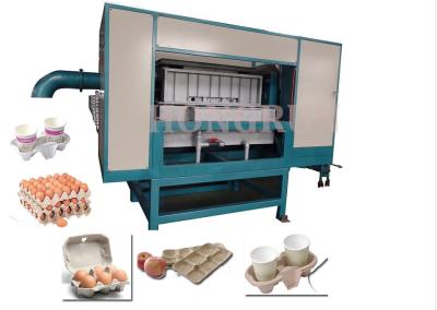 Old Carton Paper Egg Tray Pulp Molding Making Machine 720 Pcs/Hr