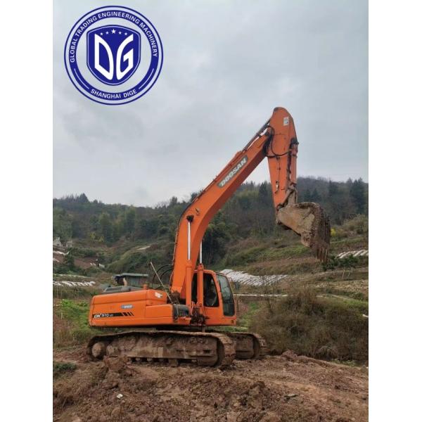 DX370LC 37 тонн Использованный экскаватор Doosan гладкая гидравлическая работа гидравлическая машина