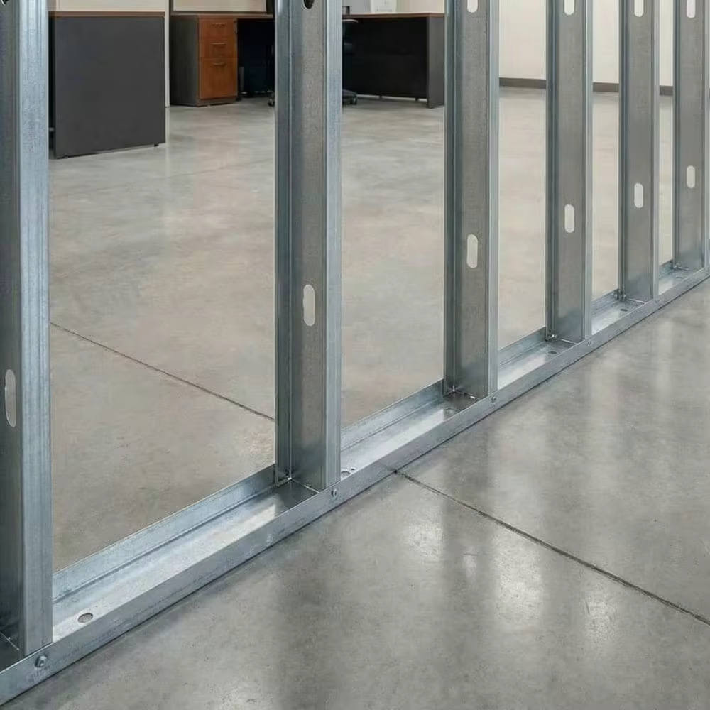 North America Drywall for Metal C U Stud Track Roll Forming Machine Interior Office Partition Partition Wall Ceiling Framing
