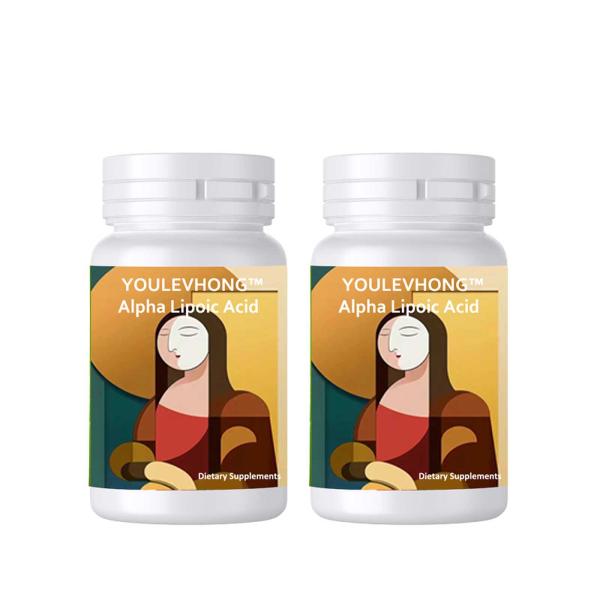 Santé générale Acide alpha-lipoïque 600 mg Sans gluten Santé naturelle