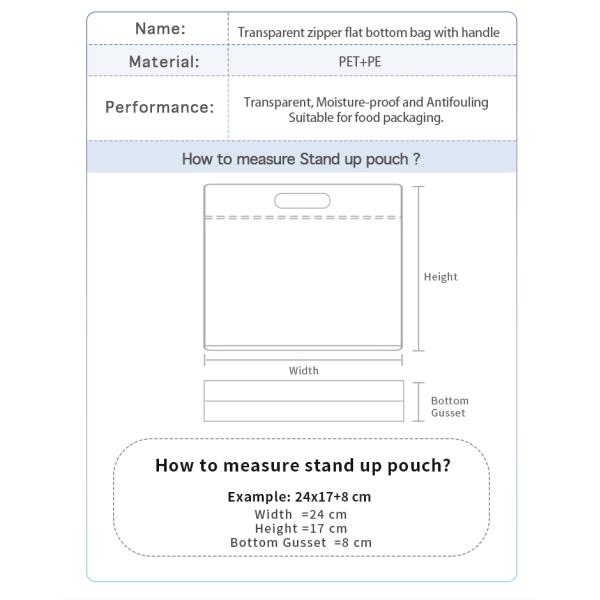 Жареный цыпленок на вынос молнии верхний упаковывая упаковку еды пластиковой микроволны Bopp безопасную