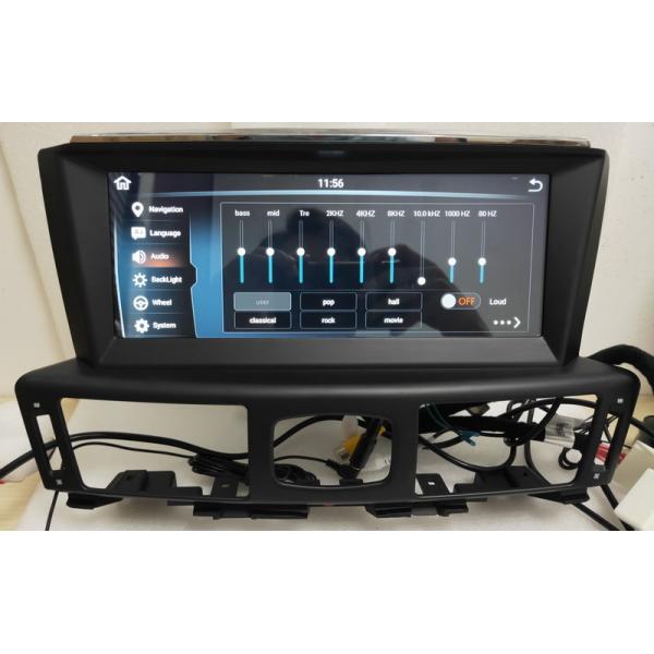 Ouchuangbo PX6 car audio gps stereo for Infiniti Q70 Q70L M25 M35 M37 M56 MX56 android  8.1 OS 4GB+64GB