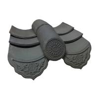 Construção de casa feito a mão Heatproof à prova de fogo do chá de Clay Roof Tiles For Traditional