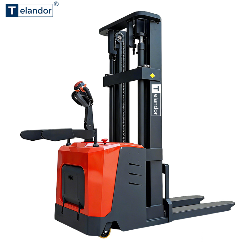 3000kg Stand-on Electric Stacker