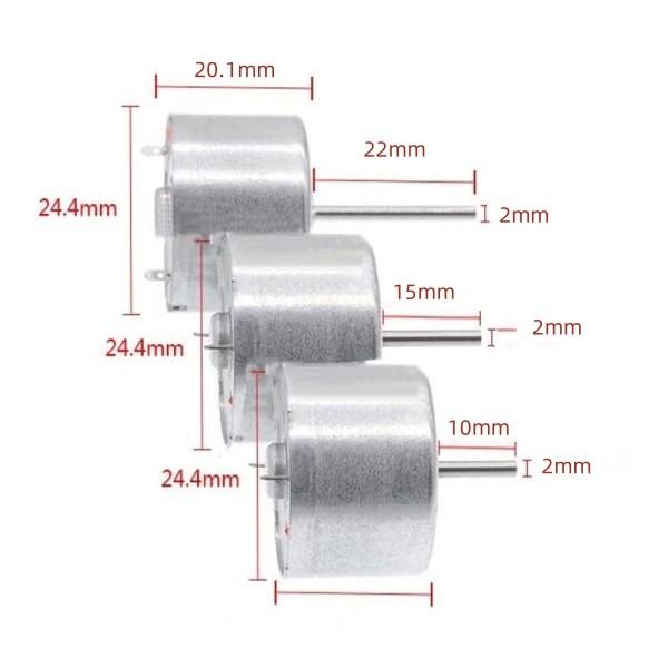 RF-310TA  2.5V 3V Mute Solar Brushed Motor DC 24.4cm*20.1cm For Hand Charger