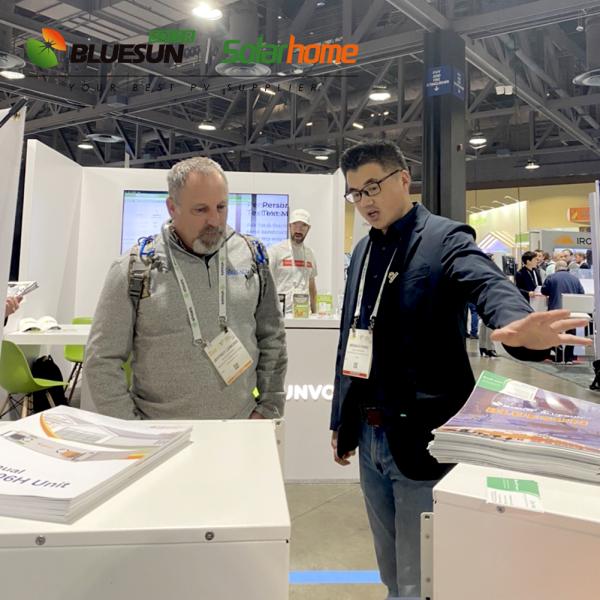 Nigeria Stock Bluesun Hot Sale Solar Panels Hjt Solar Panels 500w 550w 585w  Home Solar Panel Price