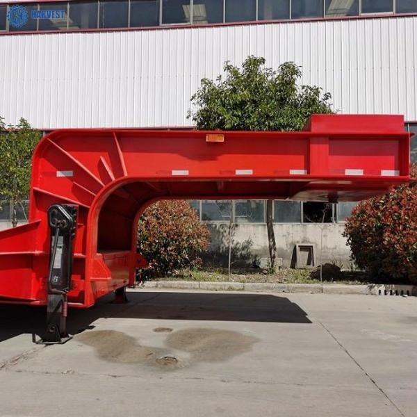4 линии 8 цапф Lowbed 80 тонн 100 тонн трейлер 120 тонн сверхмощный Semi