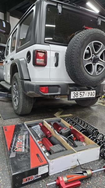 Adjustable Steering Stabilizer Shock For Jeep Wrangler JL 4x4