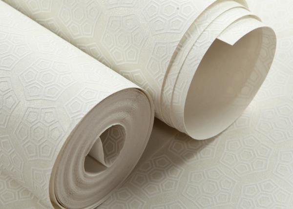 0.53*10M Modern Removable Wallpaper , Waterproof Home Decorating Wallpaper Pure Color