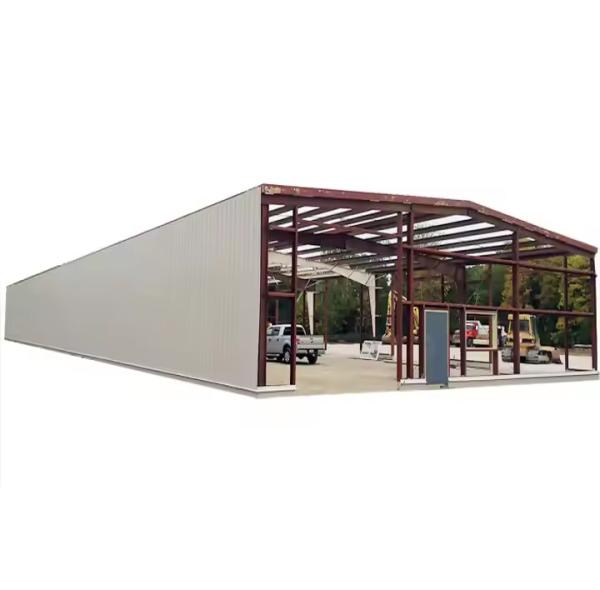 Prefabricated Steel Structure Building Industrial Commercial Metal Workshop Warehouse Shed Hangar