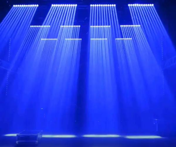 10X40w 4in1 DMX Moving Head Lights Sweeper Beam Quad LED 15KG