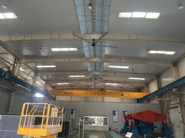 Powerfoil 24ft High Volume Low Velocity Fan Large HVLS Fan For Agricultural Barns