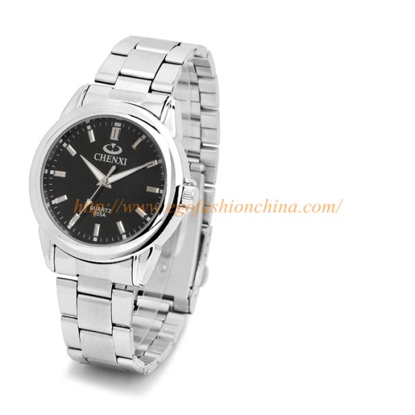 Unisex Watch Casual Watches Man Stainless Steel Band OEM Watch Blue Black Quartz Watch Men
