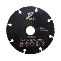 Tête de coupeur soudée par vide de lame de scies de circulaire en bois 125mm de clou avec la poussière abrasive