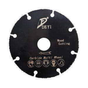 Nail Wood 125mm Circular Saw Blade Vacuum Brazed Cutter Head With Grit