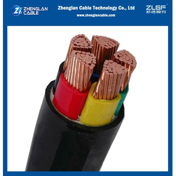 5 Cores XLPE Insulated PVC Sheathed Unarmoured Copper Cable 0.6/1kV IEC 60228 IEC 60502-1