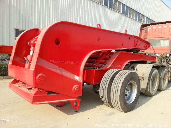 Gooseneck Lowbed Trailer Dolly for Heavy Duty Heavy Machine Lowbed Semi Trailer 80 ton  100Ton WhatsApp:8615271357675