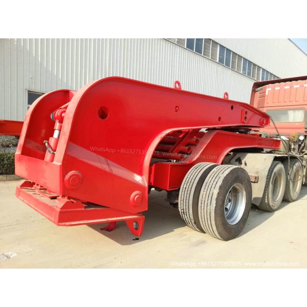 Gooseneck Lowbed Trailer Dolly for Heavy Duty Heavy Machine Lowbed Semi Trailer 80 ton 100Ton WhatsApp:8615271357675