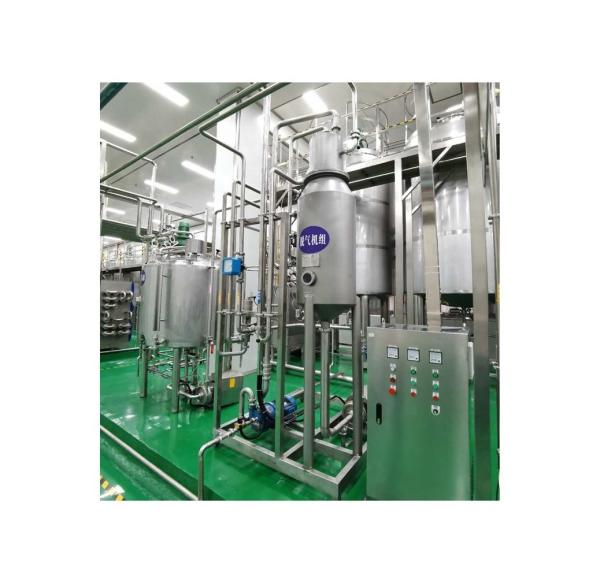 2000 KG Coconut Milk Packaging Machine Milk Production Line for Processing Type 3 Soy Milk