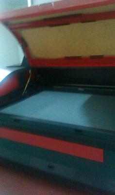 mini máquina de gravura do laser do Portable 100W para Shell de mármore de couro 2500×1300mm