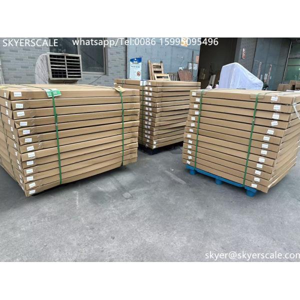 Industrial 5000kg Balanza digital para pisos 1.2x1.5m con precio barato