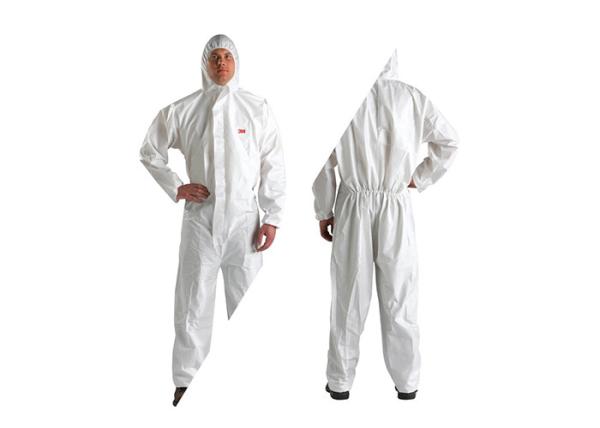 Non-woven Siamese with cap dustproof anti-particle isolation clothing anti-static anti-spatter protective clothing