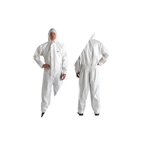 Non-woven Siamese with cap dustproof anti-particle isolation clothing anti-static anti-spatter protective clothing