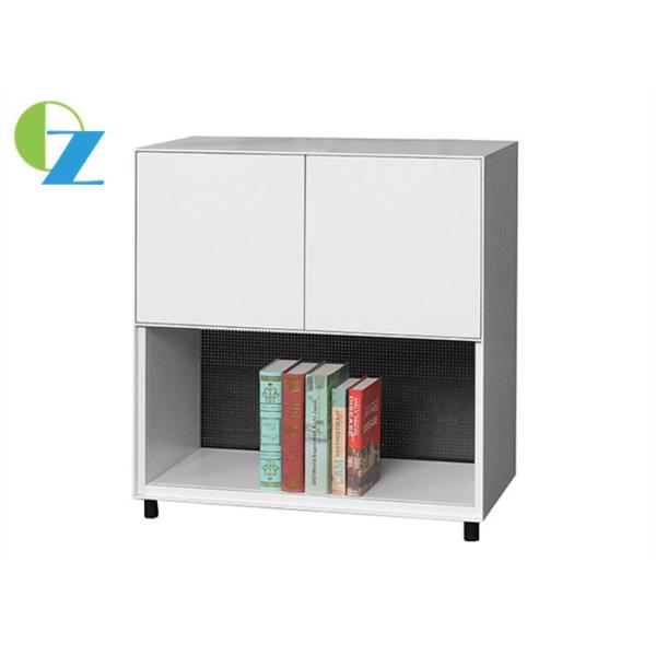 Кухонного шкафа офиса открытой полки края 5MM ДВЕРЬ шкафа 1 яруса пятна 2 стального белая