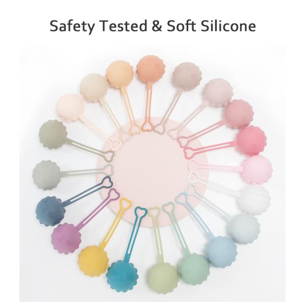 Случай BPA Pacifier силикона качества еды свободный для подарка держателя мешка хранения pacifier младенцев Newborn