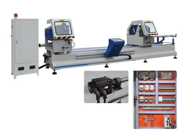 CNC Aluminum Profile Double Head Mitre Saw  / CNC PVC Window Frame  Cutting Machine