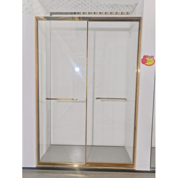 Extremely Narrow Full-frame Double Sliding Door 2cm Frame Width Door Closing Buffer