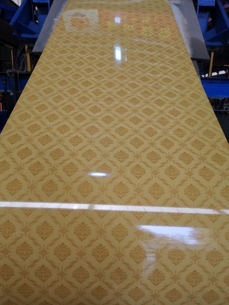 Custom Pattern Printed Steel Sheet Roll ISO9001 Certification